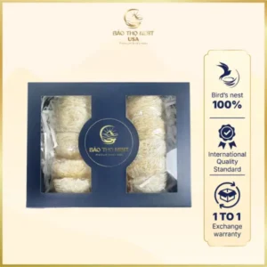 PREMIUM FEATHER-REMOVED LIGHT AMBER BIRD’S NEST