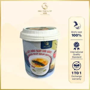 BIRD’S NEST SOUP WITH SEA CUCUMBER